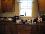 My messy kitchen while baking this afternoon